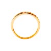 Anillo Sin Fin-Oro bajo-Piedra zirconia-AN8010 conpiedra