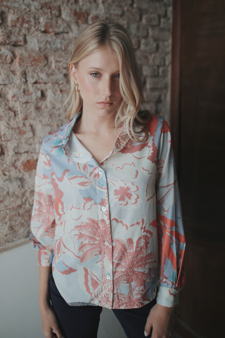 Camisa Selva Celeste