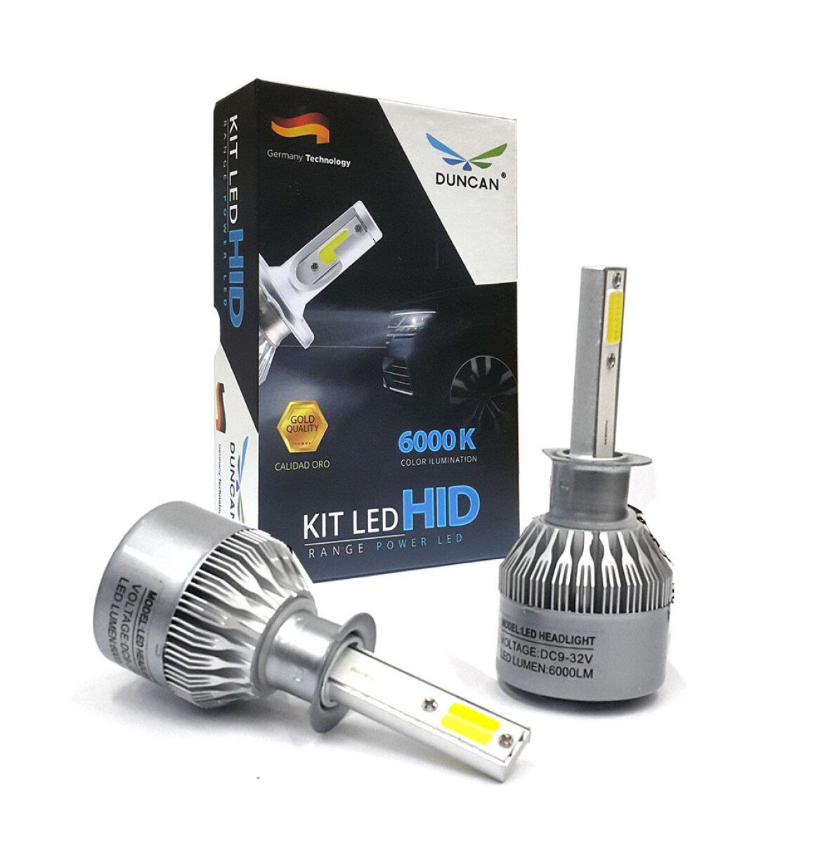 LAMPARA - KIT LED C6 881 6000K DUNCAN 