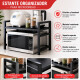 Estante organizador para microondas NEGRO