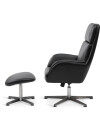 Sillón/apoya pies TANKEDAL 1 cuerpo polipiel negro Sillón/apoya pies TANKEDAL 1 cuerpo polipiel negro