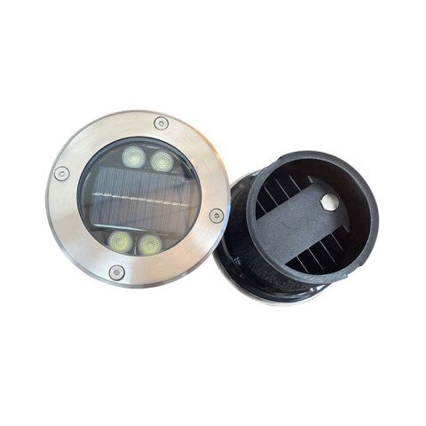 Luminaria de embutir piso solar cálida IP65 Ø120 IX4900