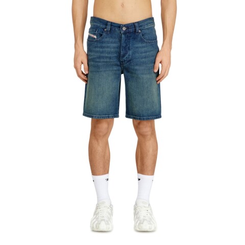 Short Para Hombre Regular Azul