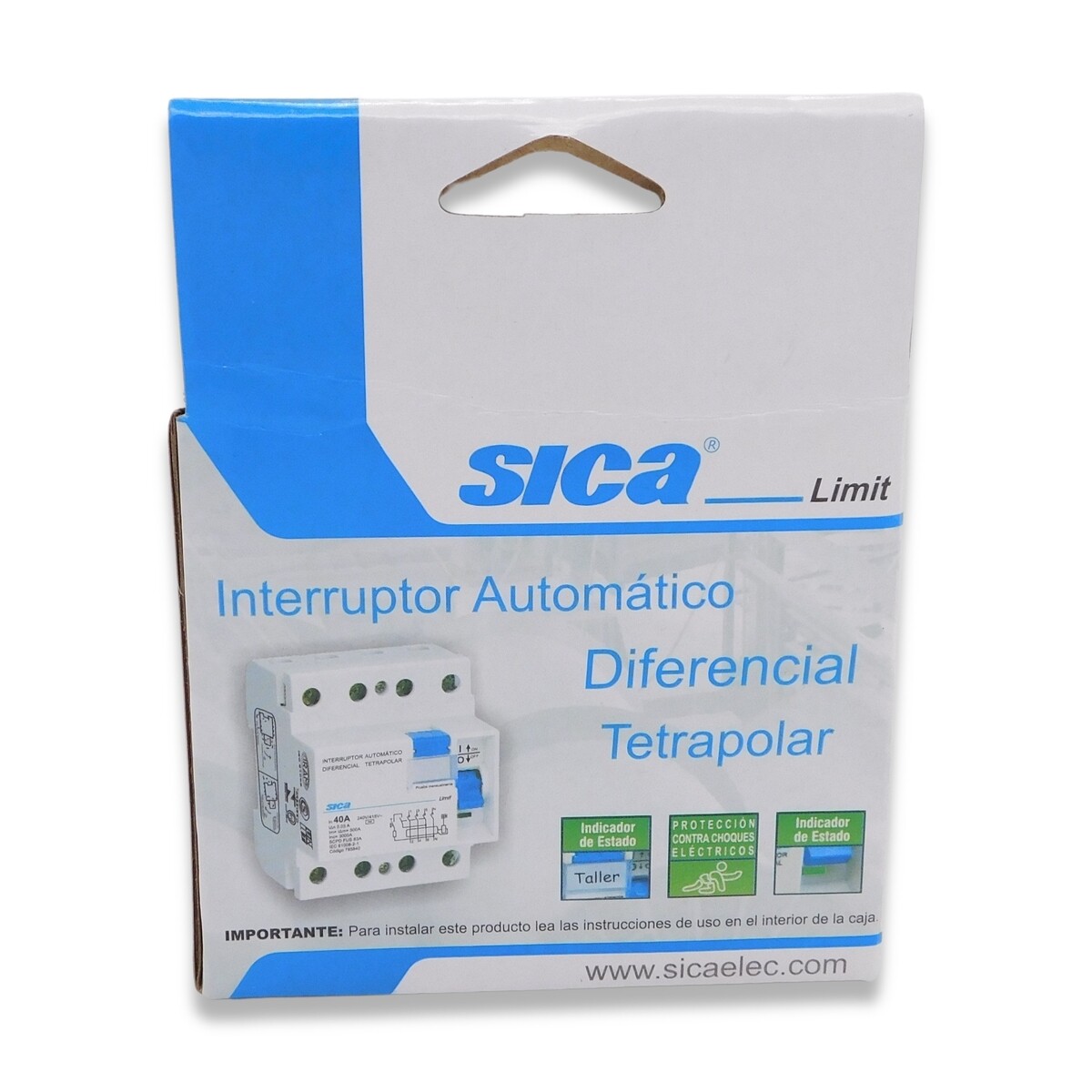 Interruptor diferencial 4P 40/63A 30MA 