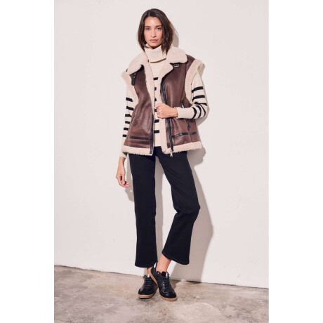 Chaleco Gamulan Marron