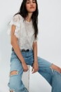 TOP LUNAR ASH ENCAJE Marfil