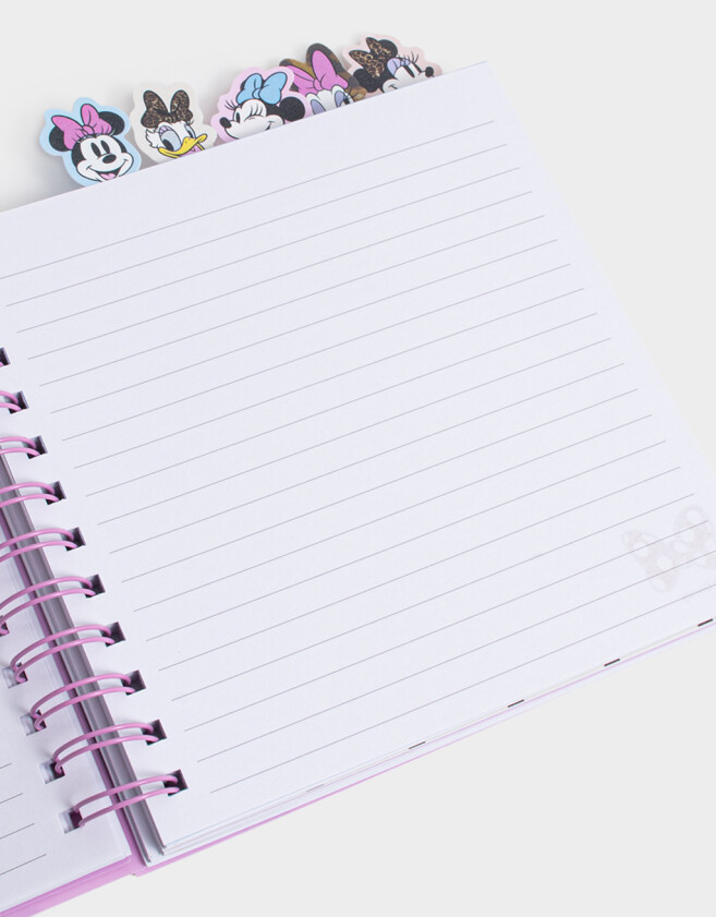 Anotadores Cuadernos y Memos Cuaderno Cuadrado Con Señaladores - Combinacion Multicolor