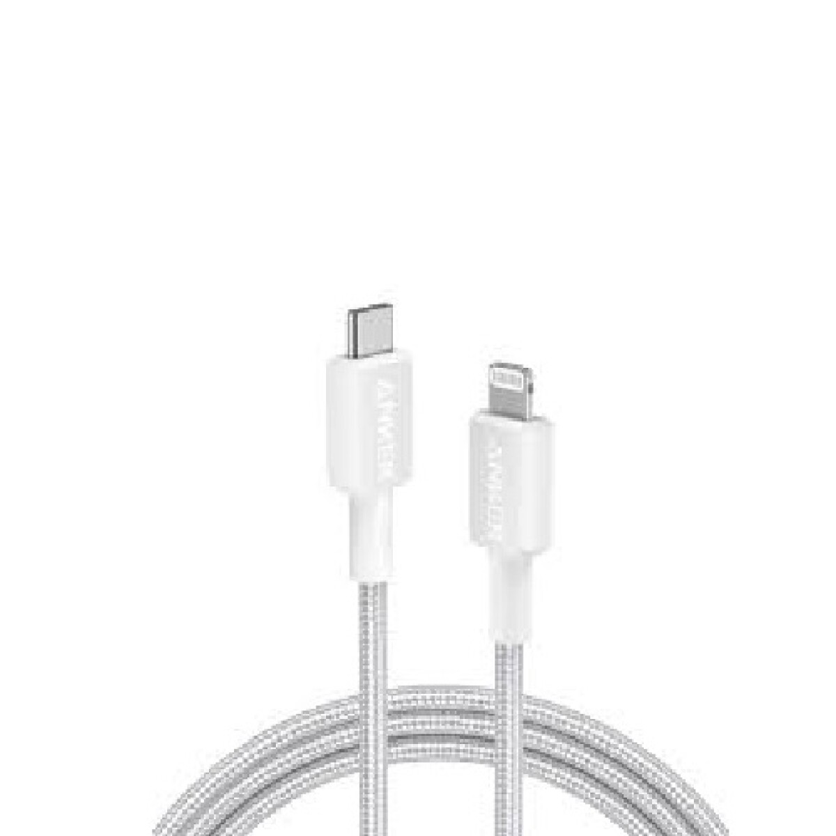 Cable ANKER 322 USB-C to Lightning Trenzado White 