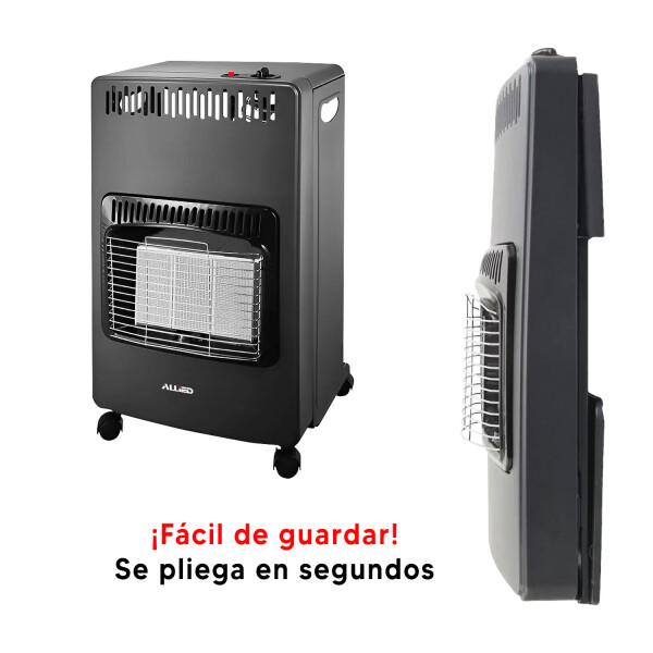 Estufa A Gas Allied Plegable + Válvula + Manguera Al-egp13 ESTUFA A GAS ALLIED AL-EGP13