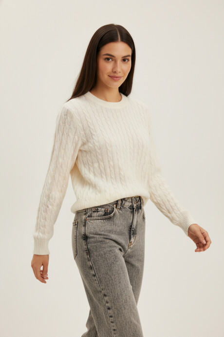 Sweater Barbi Blanco