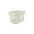 OUTLET Canasto Organizador c/tapa 25.7x19x12cm Outlet Canasto Organizador C/tapa 25.7x19x12cm