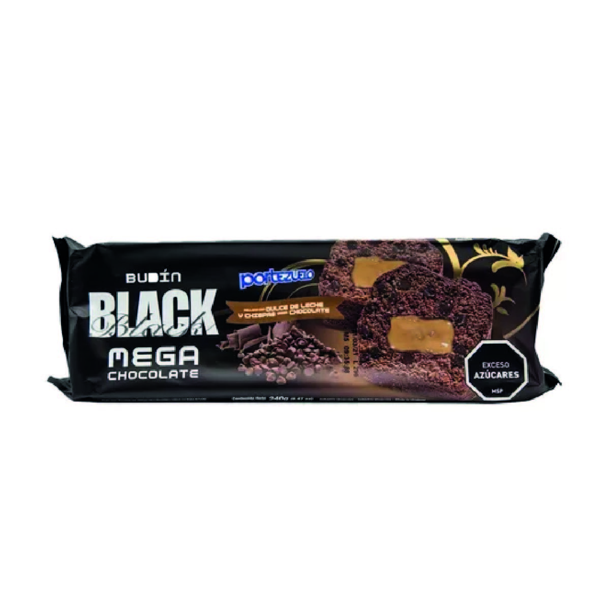 BUDIN RELL PORTEZUELO MARMO RELL D LECHE 240GRS - Black Mega Dulce de Leche 