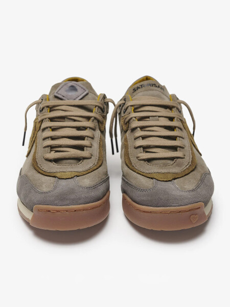 SHOES ENSO SUEDE PEAT GREEN