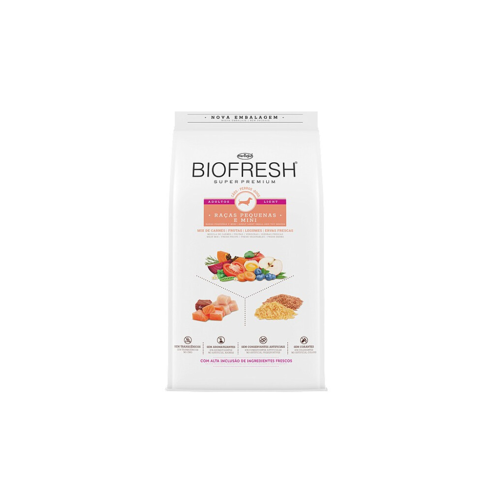 ALIMENTO PERROS BIOFRESH LIGHT RAZAS PEQUEÑAS 3KG ALIMENTO PERROS BIOFRESH LIGHT RAZAS PEQUEÑAS 3KG