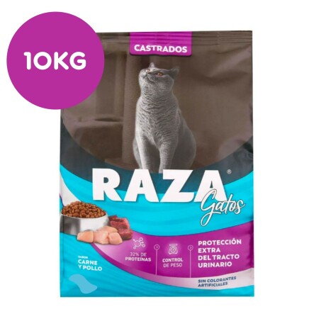 RAZA GATO CASTRADO X 10 KG Raza Gato Castrado X 10 Kg