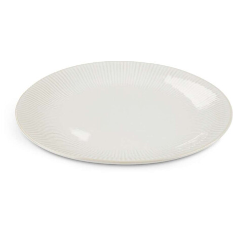Plato Steffen Ø27Cm Ceramica Blanco