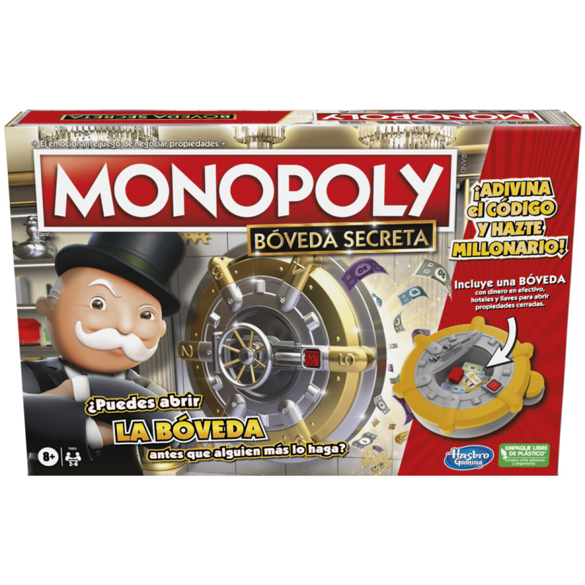 Juego de Mesa Monopoly Boveda Secreta - 001 