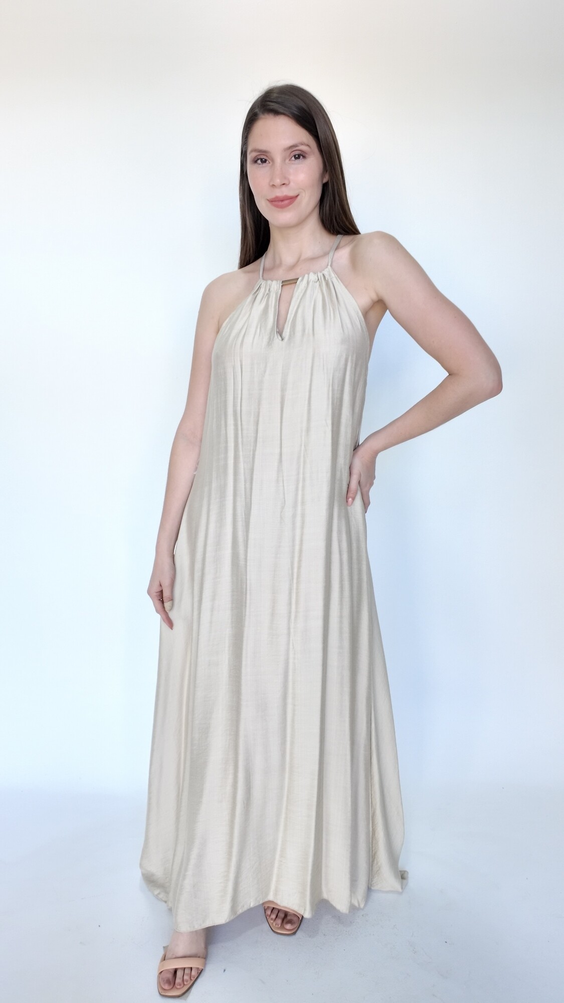 Vestido Serin Beige