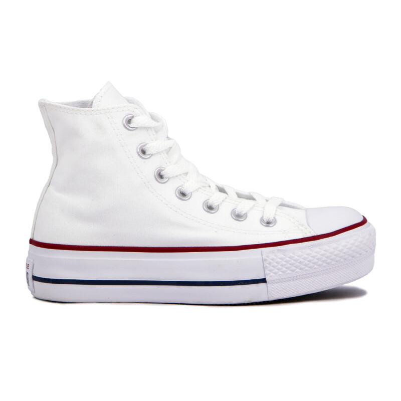 Converse Ch.tay.all Star Platform Hi Whit Blanco