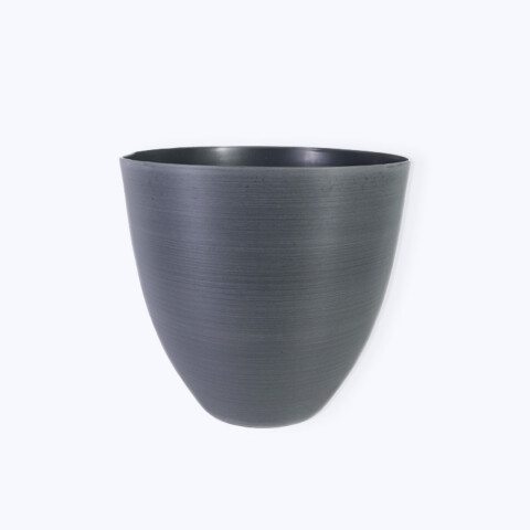 MACETERO PLAST GRIS 42X38CM Unica