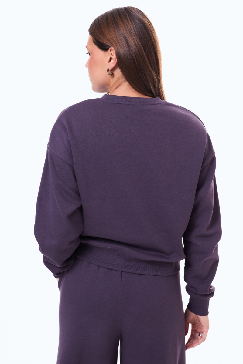 Buzo de felpa Bello Bordeaux