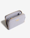 Billetera Zip Round Billetera Con Cierre - Violeta Lila