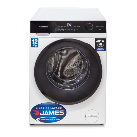 Lavarropas 12 kg carga frontal James LR 1214 Blanco Inverter Lavarropas 12 kg carga frontal James LR 1214 Blanco Inverter