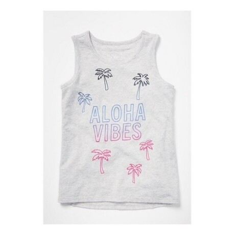 Musculosa para niña Justice Aloha Vibes original Azul cielo