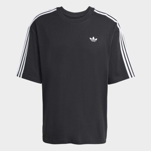 Remera Adidas Adicolor, 3 Tiras Negro