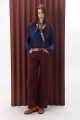 PANTALON MIDTOWN BURDEOS