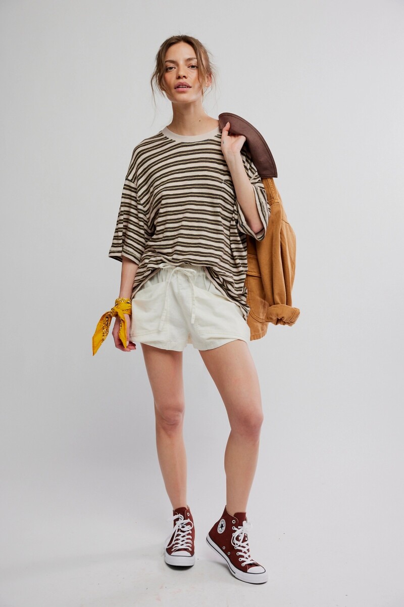 REMERA ALL LOVE POCKET Marfil