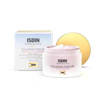 Crema Hidratante Isdin Hyaluronic Moist Sensitive 50 Ml. Crema Hidratante Isdin Hyaluronic Moist Sensitive 50 Ml.