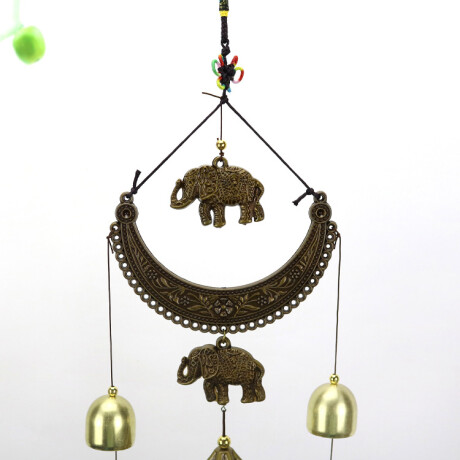 Llamador De Ángeles Media Luna Elefante