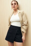 FALDA MIZU Negro