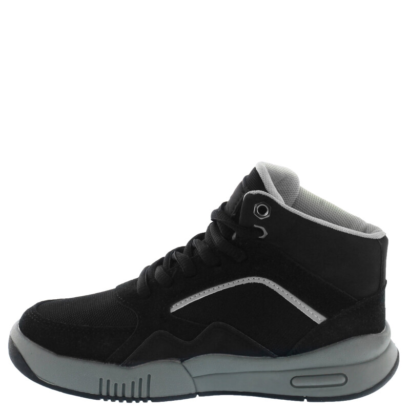 Botas de Niño Croco Kids Botita TINO acordonada Negro