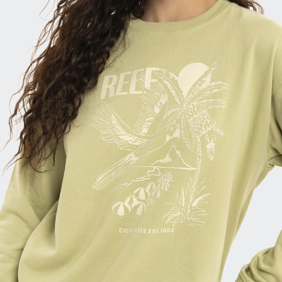 Buzo Reef Round Neck W Verde