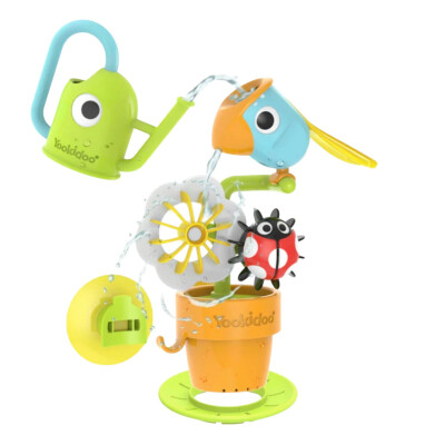 Juego de Baño Pour n Spin Tipping Bird Yookidoo Juego de Baño Pour n Spin Tipping Bird Yookidoo