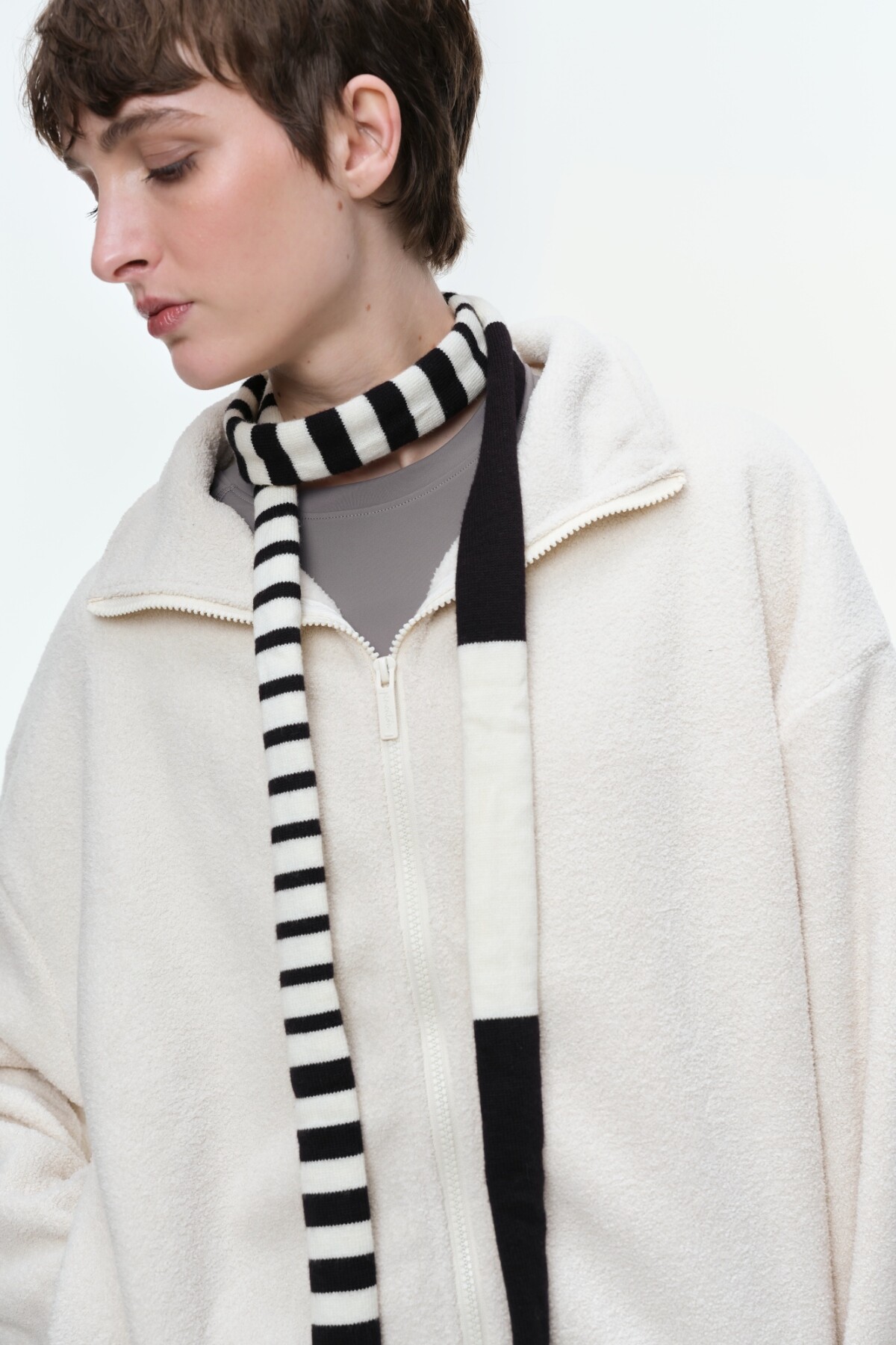 Campera Teddy Blanco