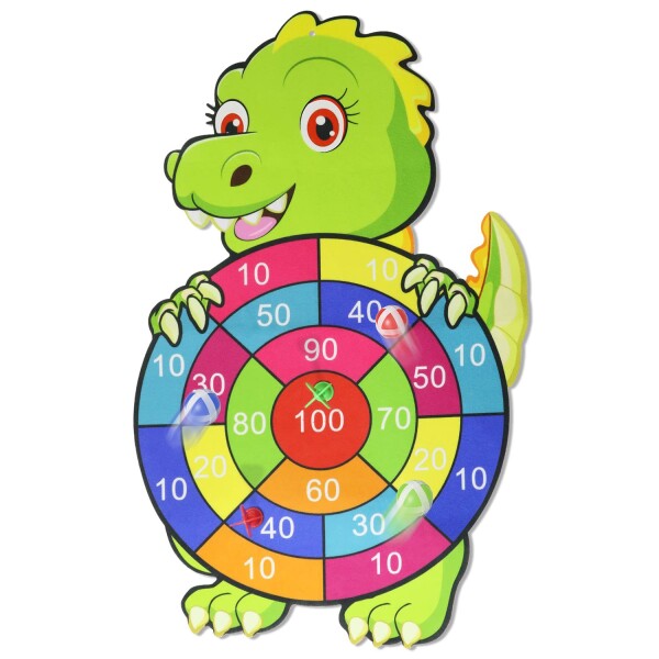 Tiro Al Blanco De Velcro Dardos Dinosaurio Unicornio Juego Variante Diseño Dinosaurio