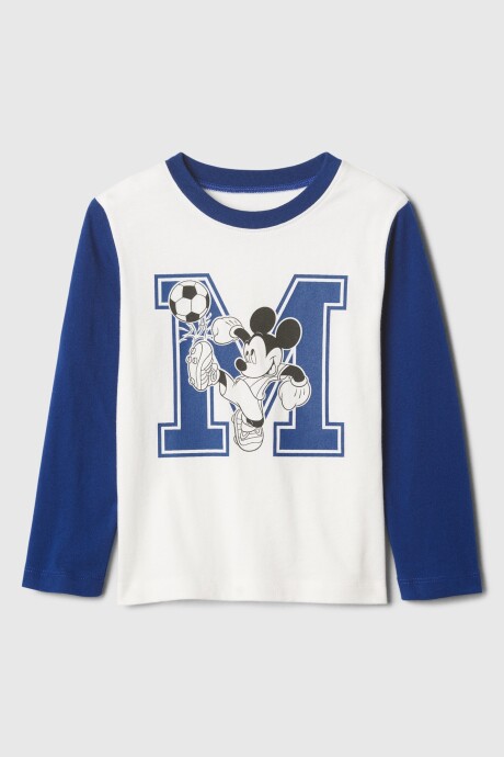 Remera Gráfico Manga Larga Toddler Niño New Off White