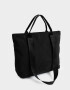 Shopper Puffy Cartera Shopper Acolchada - Negro