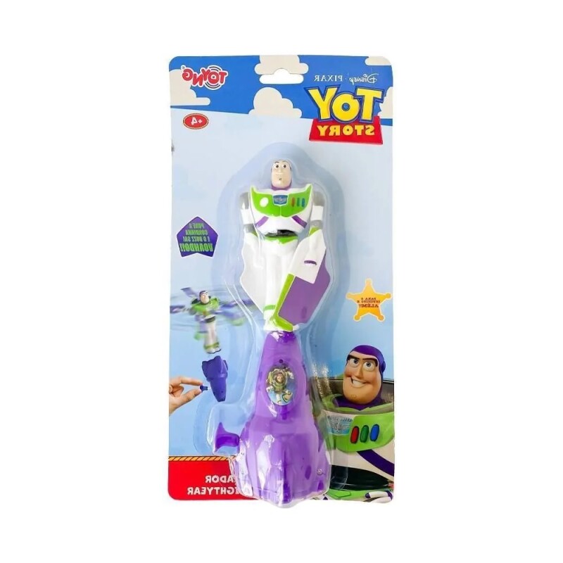 Lanzador de Proyectiles Buzz Lightyear Toy Story 14 x 7,9 x 3,7 cm BUZZ LIGHTYEAR LANZADOR DE PROYECTILES 14CM X 7,9CM X 3,7CM