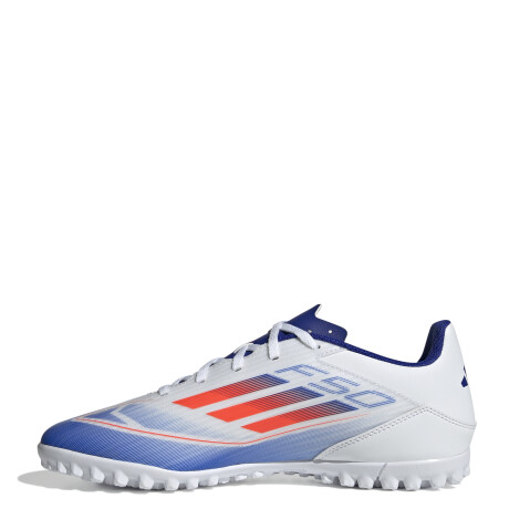 Championes Unisex Adidas Fútbol 5 F50 Club Blanco - Azul - Rojo