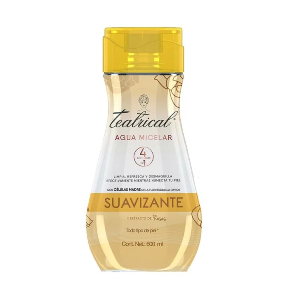 TEATRICAL AGUA MICELAR ACLARANTE X600ML única