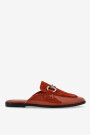 MOCASIN CHATO VELVIT-M Naranja