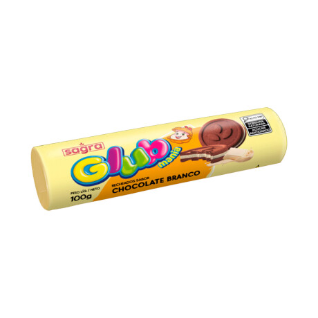 Galletita Rellena GLUB 100 / 115 grs Chocolate Blanco