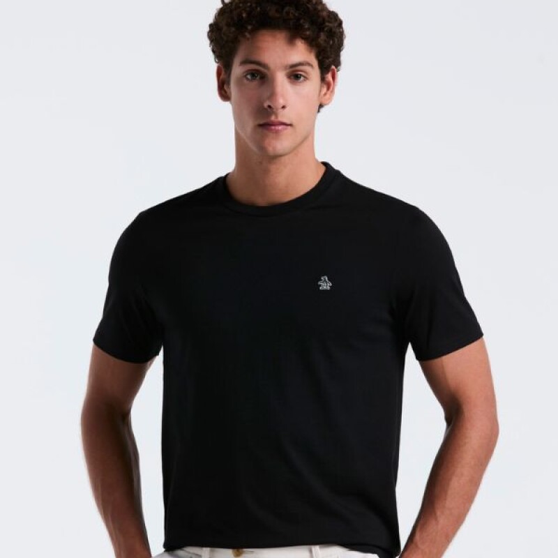 Remera Jrsy Tee Sticker Penguin Negro