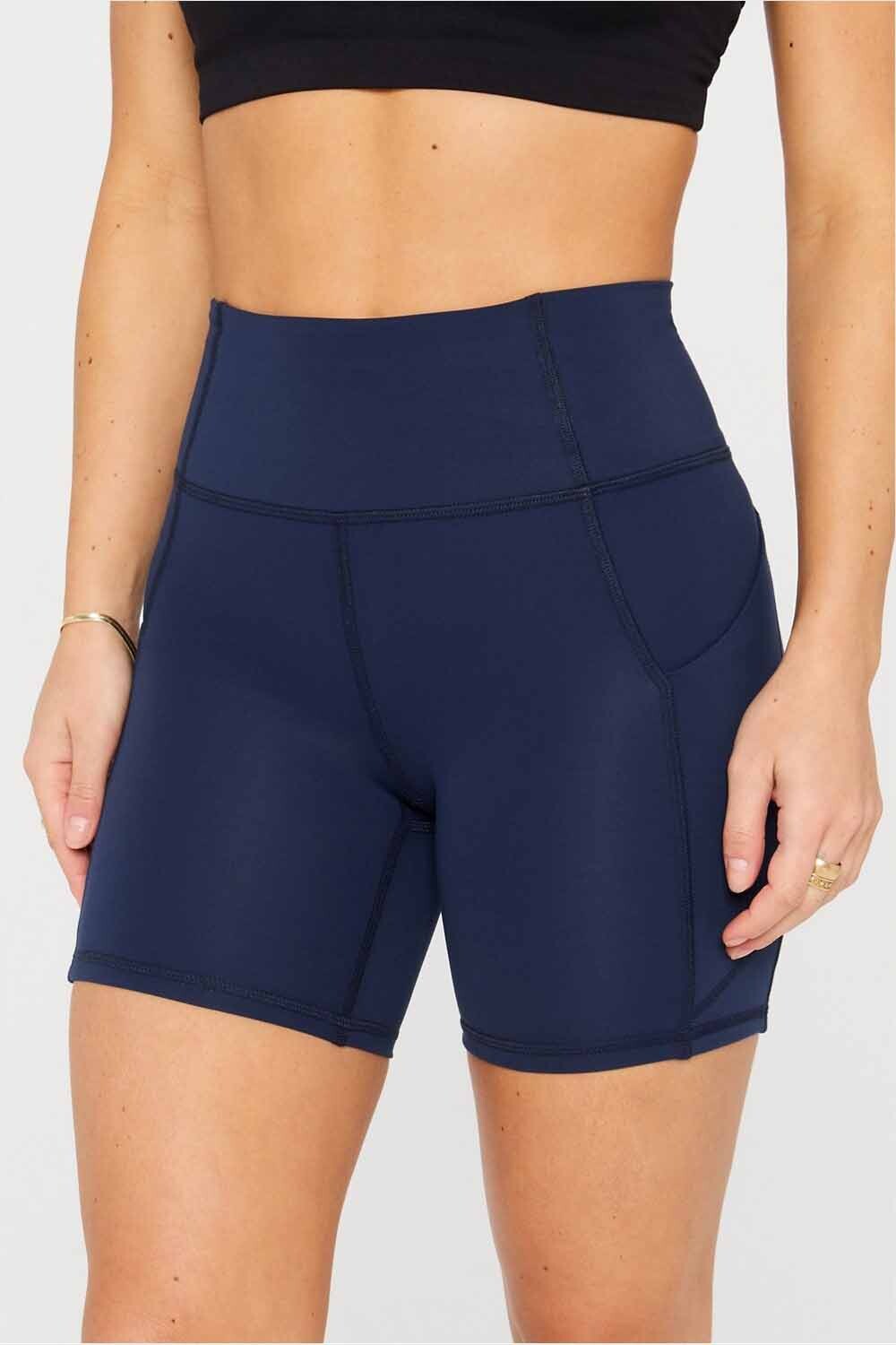 Short Oasis High-Waisted6" Mujer Deep Navy