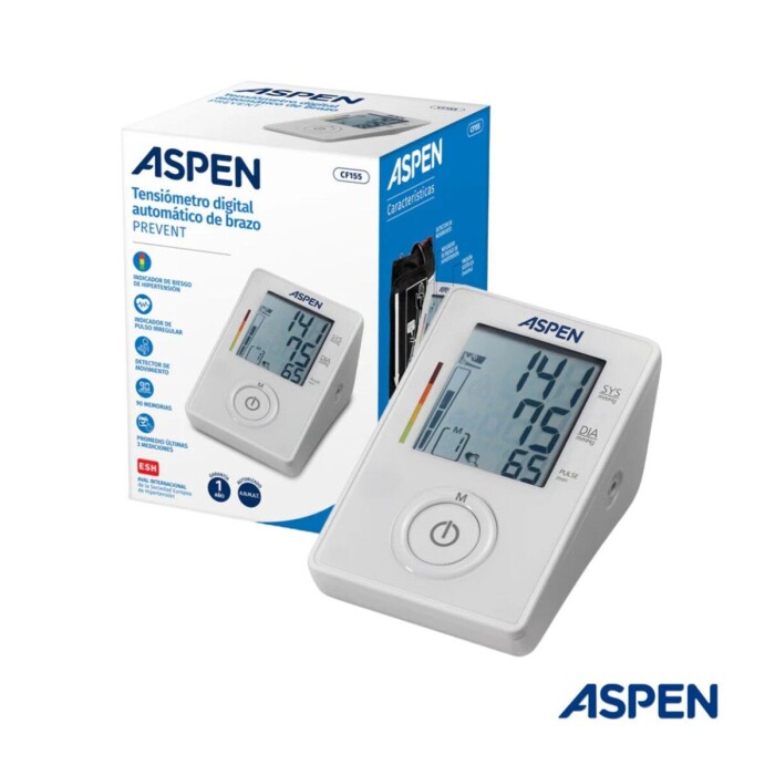 TENSIOMETRO DIG DE BRAZO ASPEN CF155F CJ única