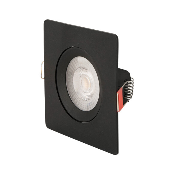 Spot de embutir LED móvil 5W 230V 420Lm cálida 45° TE3334